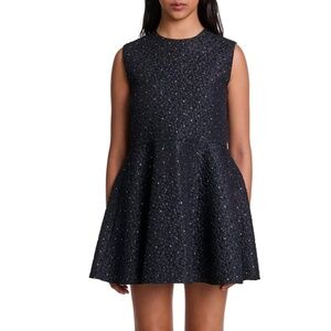 Rilvia Rhinestone playsuit dress